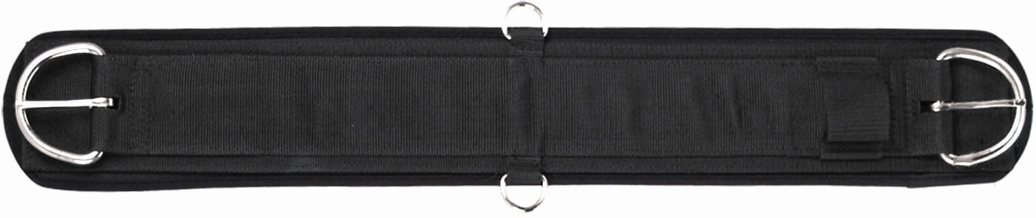 Mustang Straight Western Cinch, Black