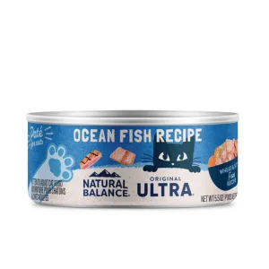 Natural Balance Original Ultra Ocean Fish Recipe Canned Wet Cat Food cat calming diffuser cat stress relief anxiety cat treats cat relaxing spray pet mood aid