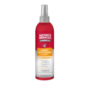Nature's Miracle Advanced Platinum Puppy Potty Training Spray 8oz dog bones rawhide chew sticks dog jerky bacon bone