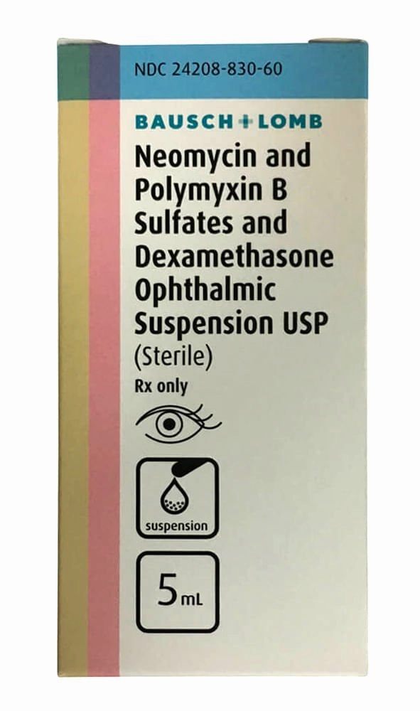 Neo/Poly/Dex Ophthalmic Suspension, 5 mL poultry remedies poultry supplement goat vitamins sheep probiotics animal health boost