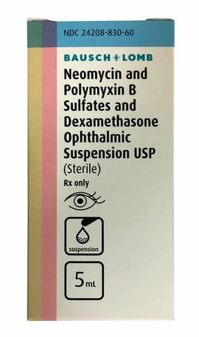 Neo/Poly/Dex Ophthalmic Suspension, 5 mL poultry remedies poultry supplement goat vitamins sheep probiotics animal health boost