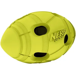 Nerf Dog Crunch Bash Football Dog Toy (Large) dog puzzle toy dog slow feeder dog treat ball dog brain toy dog feeder toy