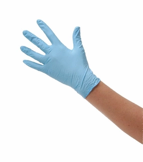 Nitrile Powder Free Gloves, Box of 100 cat grooming cat shampoo cat conditioner cat comb cat grooming glove