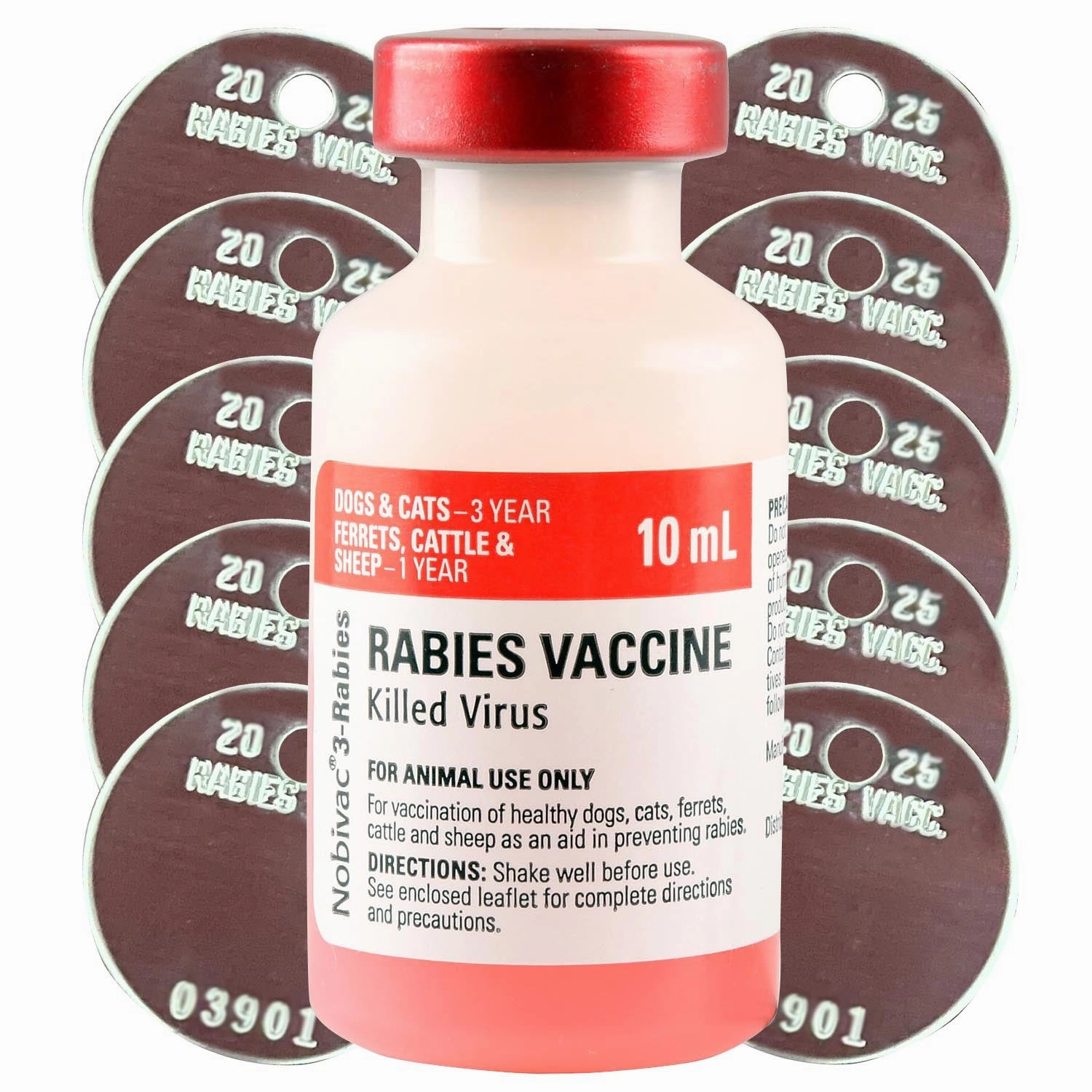 Nobivac 3 Rabies Vaccine Kit with Tags plush dog toys fluffy dog toy dog cuddle toy dog toy set stuffed toy for dogs