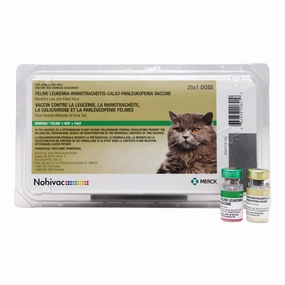 Nobivac Feline 1-HCP FeLV Cat Vaccine, 25 x 1 Dose cat beds cat scratching post cat shampoo cat tunnel cat brush
