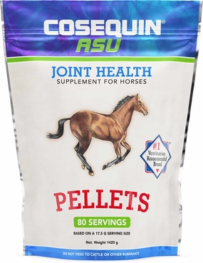 Nutramax Cosequin ASU Pellets Joint Health Supplement for Horses, 1420g poultry remedies poultry supplement goat vitamins sheep probiotics animal health boost
