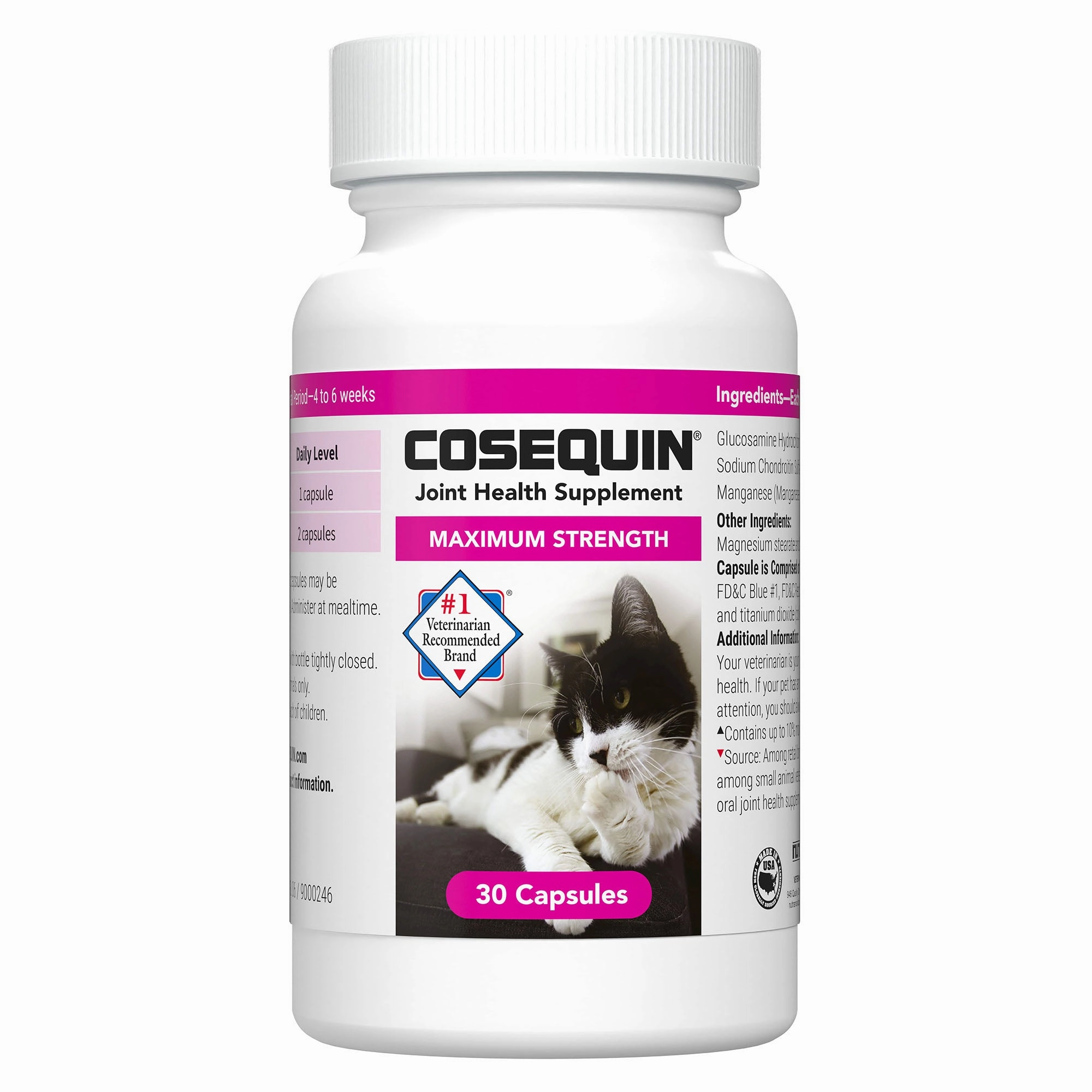 Nutramax Cosequin Maximum Strength for Cats, 30 ct cat scratchers cat towers cat window perch cat heating pad cat calming spray