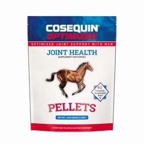 Nutramax Cosequin Optimized Pellets with MSM Joint Health Supplement for Horses, 1400 Grams poultry remedies poultry supplement goat vitamins sheep probiotics animal health boost