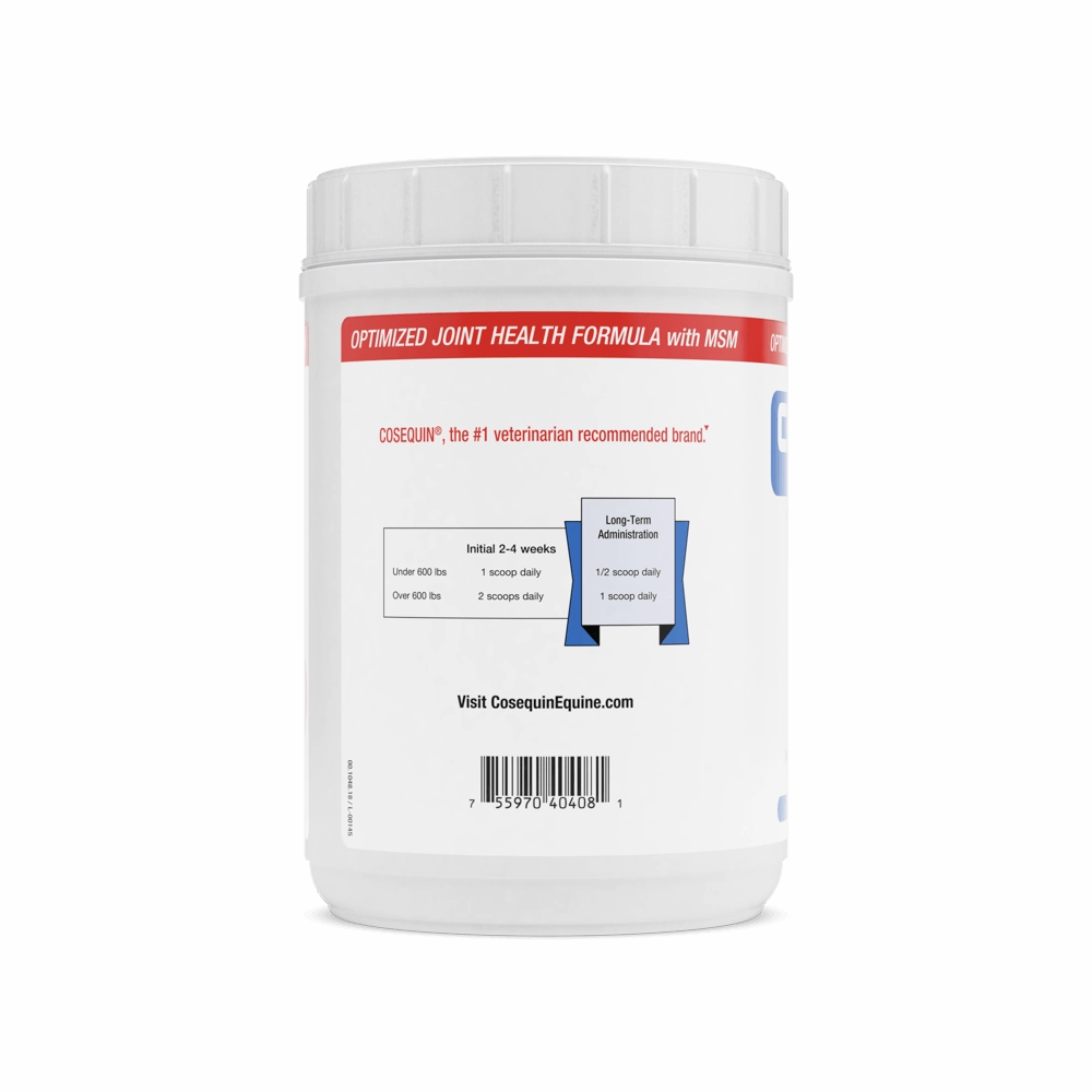 Nutramax Cosequin Optimized with MSM Joint Health Supplement for Horses