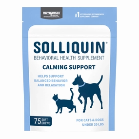 Nutramax Solliquin Soft Chews, 75 ct cat scratchers cat towers cat window perch cat heating pad cat calming spray