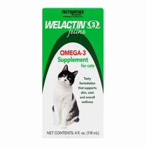 Nutramax Welactin Feline, 4 oz cat climbing tree cat hammock cat steps cat grooming kit cat safety gate