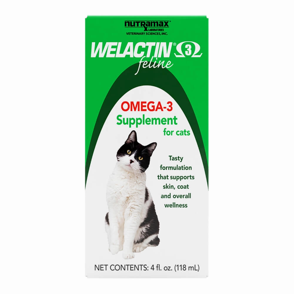 Nutramax Welactin Feline, 4 oz cat climbing tree cat hammock cat steps cat grooming kit cat safety gate