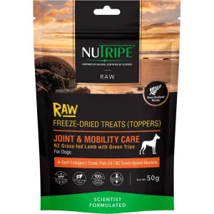 Nutripe Raw Joint & Mobility Care Lamb With Green Tripe Freeze-Dried Dog Treats (Toppers) 50g chicken fence goat pen animal fencing electric fencing portable livestock fence