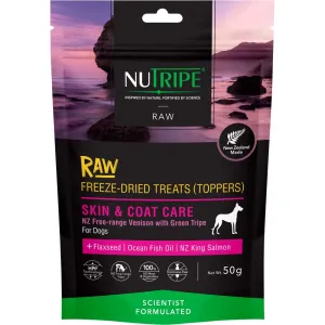 Nutripe Raw Skin & Coat Care Venison With Green Tripe Freeze-Dried Dog Treats (Toppers) 50g chicken fence goat pen animal fencing electric fencing portable livestock fence