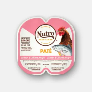 Nutro Perfect Portions Pate Salmon & Chicken Recipe Wet Cat Food cat treats toys for cats cat hair remover cat cleaning supplies cat food bowl