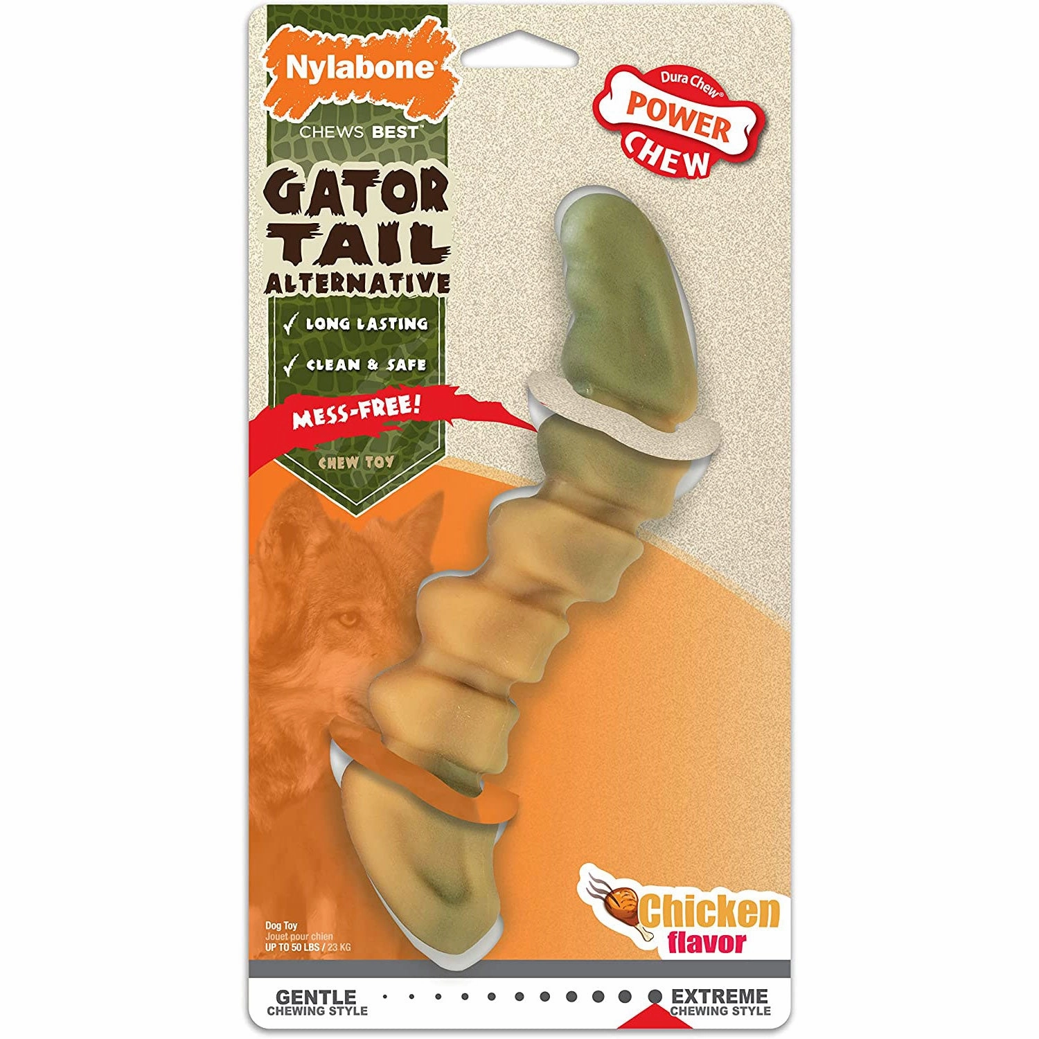 Nylabone Gator Tail Power Chew