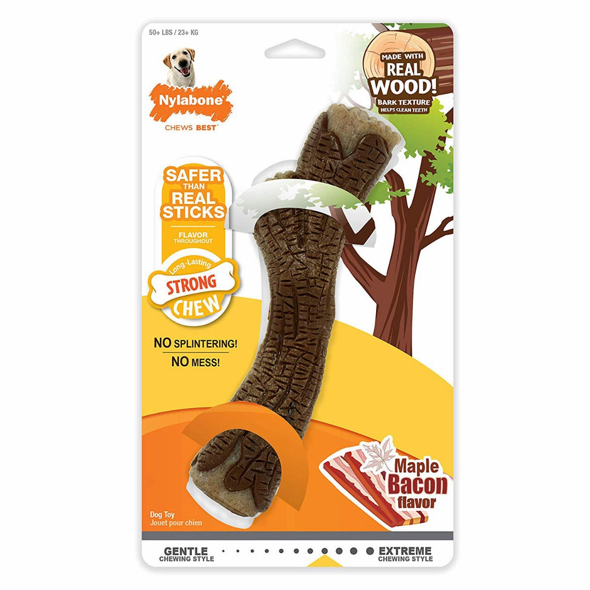 Nylabone Strong Chew Stick Maple Bacon Souper