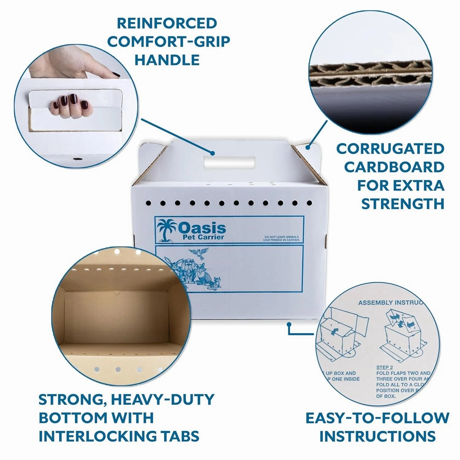 Oasis Disposable Pet Carrier