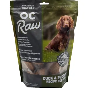 OC Raw Duck & Produce Grain-Free Freeze-Dried Raw Dog Food 14oz horse supplement horse vitamins animal probiotics livestock digestive aid horse immune booster