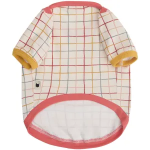 Ohpopdog Dog Raglan T-Shirt (Autumn Plaid Play) grain free dog food natural dog biscuits high protein dog food dog food pack dog meat sticks