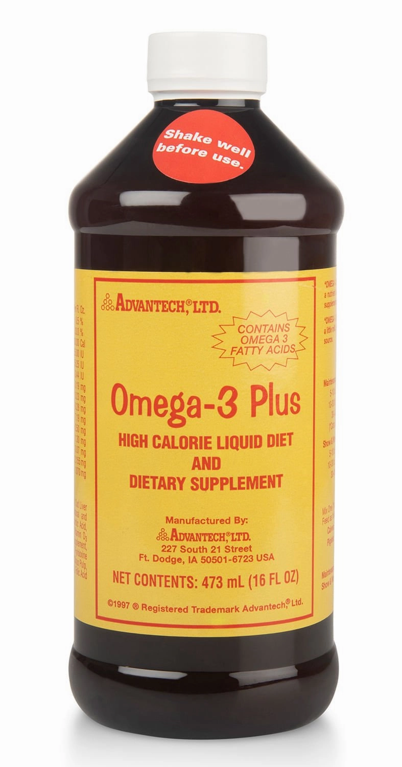 Omega-3 Plus High Calorie Liquid, 16 oz multi-pet food pet bundle kits pet care sets pet health combos pet treat packs