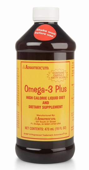 Omega-3 Plus High Calorie Liquid, 16 oz plush dog toys fluffy dog toy dog cuddle toy dog toy set stuffed toy for dogs