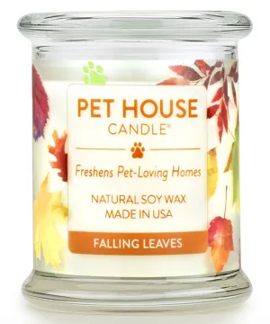 One Fur All Pet House 9oz Candle - Falling Leaves dog pain relief hip joint supplement senior dog care pet arthritis aid dog skin supplement