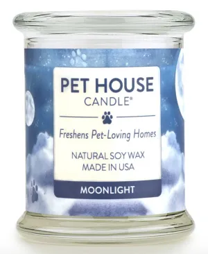 One Fur All Pet House 9oz Candle - Moonlight dog pain relief hip joint supplement senior dog care pet arthritis aid dog skin supplement