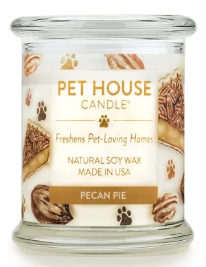 One Fur All Pet House 9oz Candle - Pecan Pie dog pain relief hip joint supplement senior dog care pet arthritis aid dog skin supplement