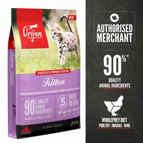 ORIJEN Kitten Grain-Free Dry Cat Food kitten food wet kitten food kitten milk kitten treats grain free kitten food