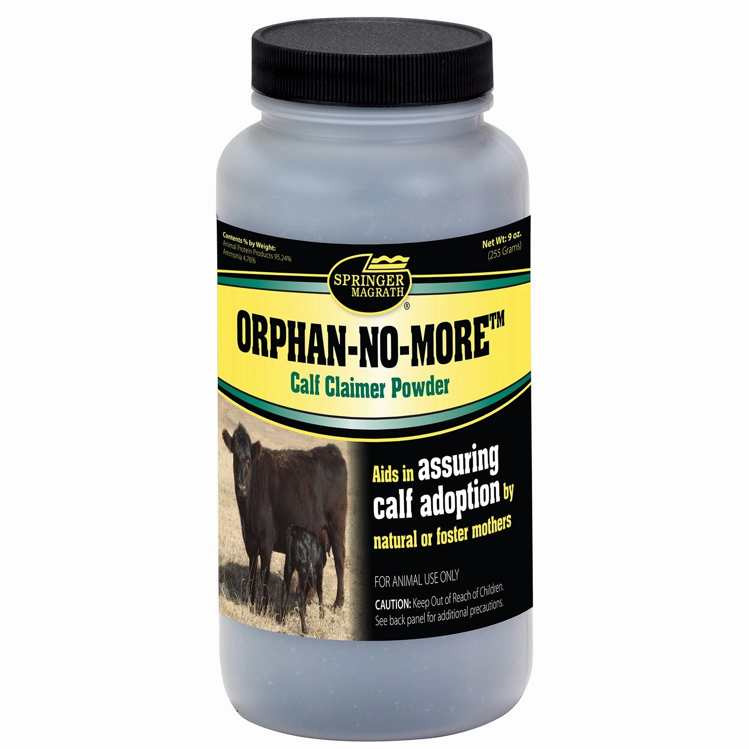 Orphan-No-More Calf Claimer Powder, 9 oz sheep feed sheep mineral sheep hay sheep pellets sheep salt block