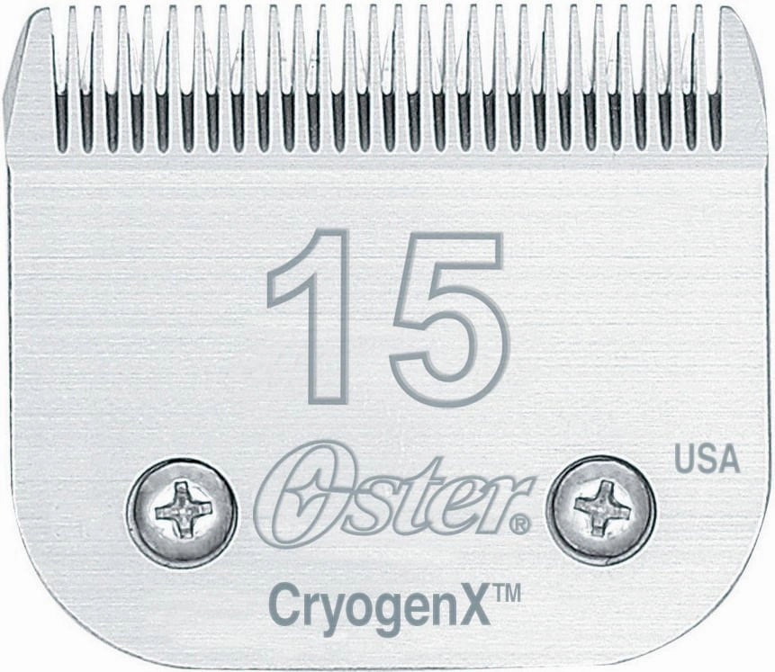 Oster Size 15 CryogenX Blades cat grooming cat shampoo cat conditioner cat comb cat grooming glove