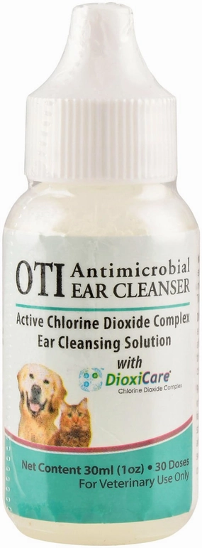 OTI Antimicrobial Ear Cleanser, 1 oz plush dog toys fluffy dog toy dog cuddle toy dog toy set stuffed toy for dogs