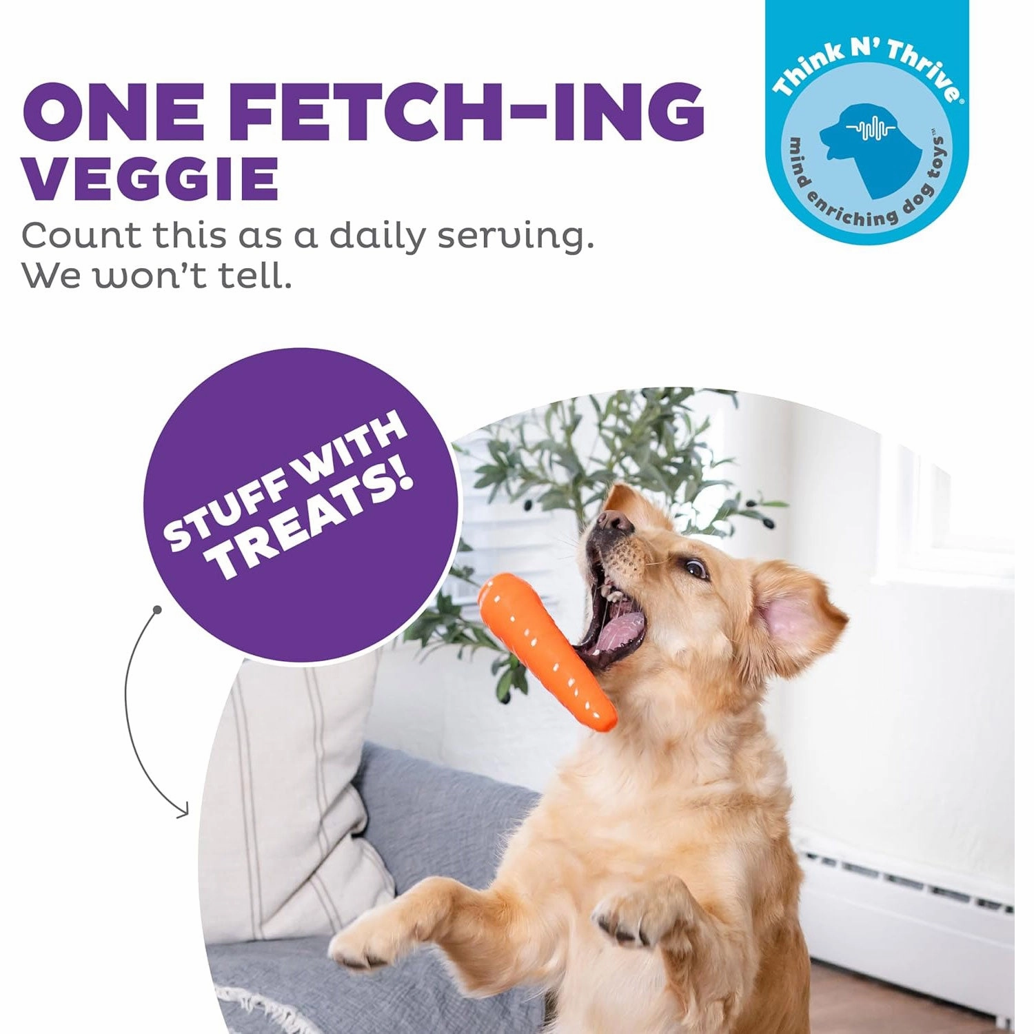 Outward Hound Orbee Tuff Carrot
