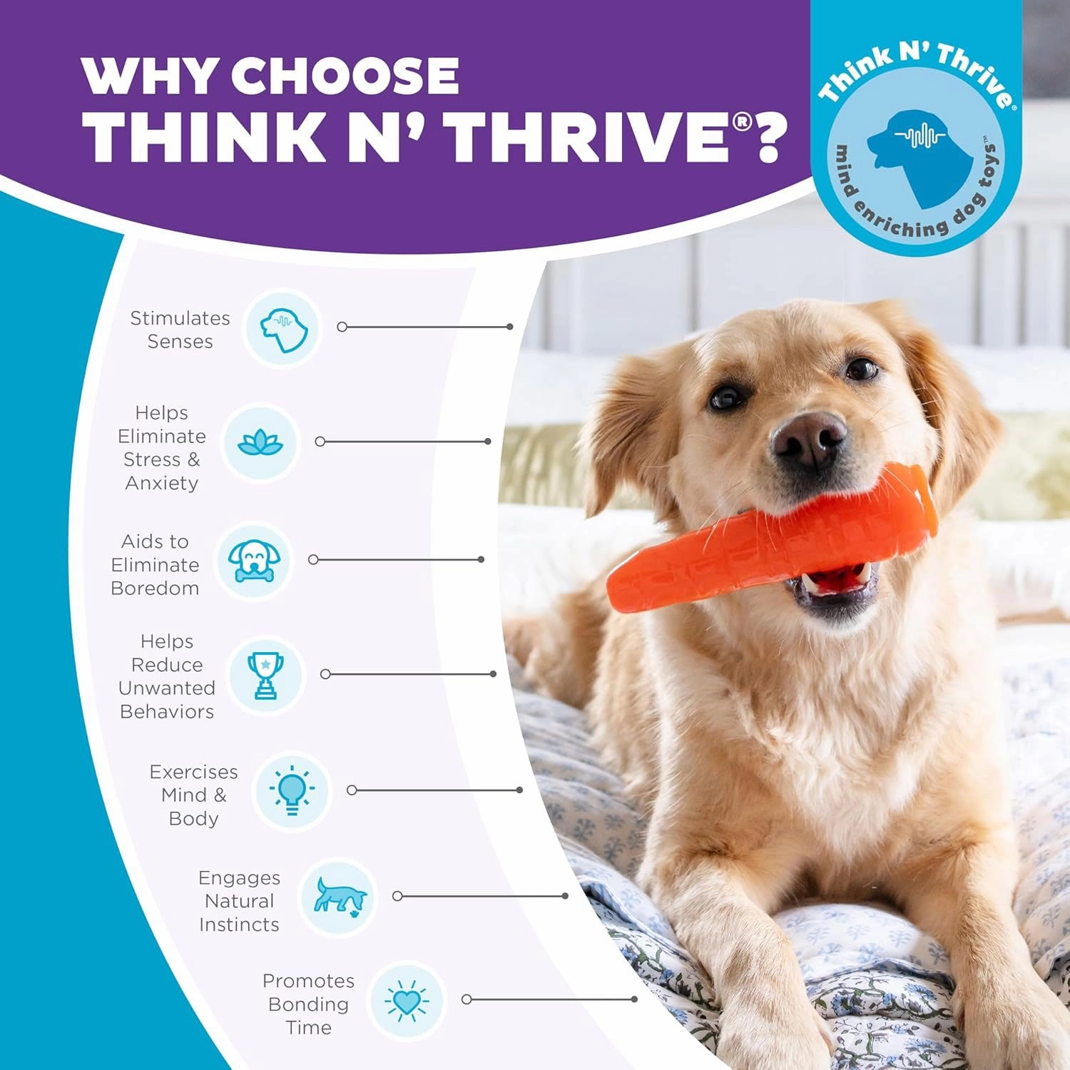 Outward Hound Orbee Tuff Carrot