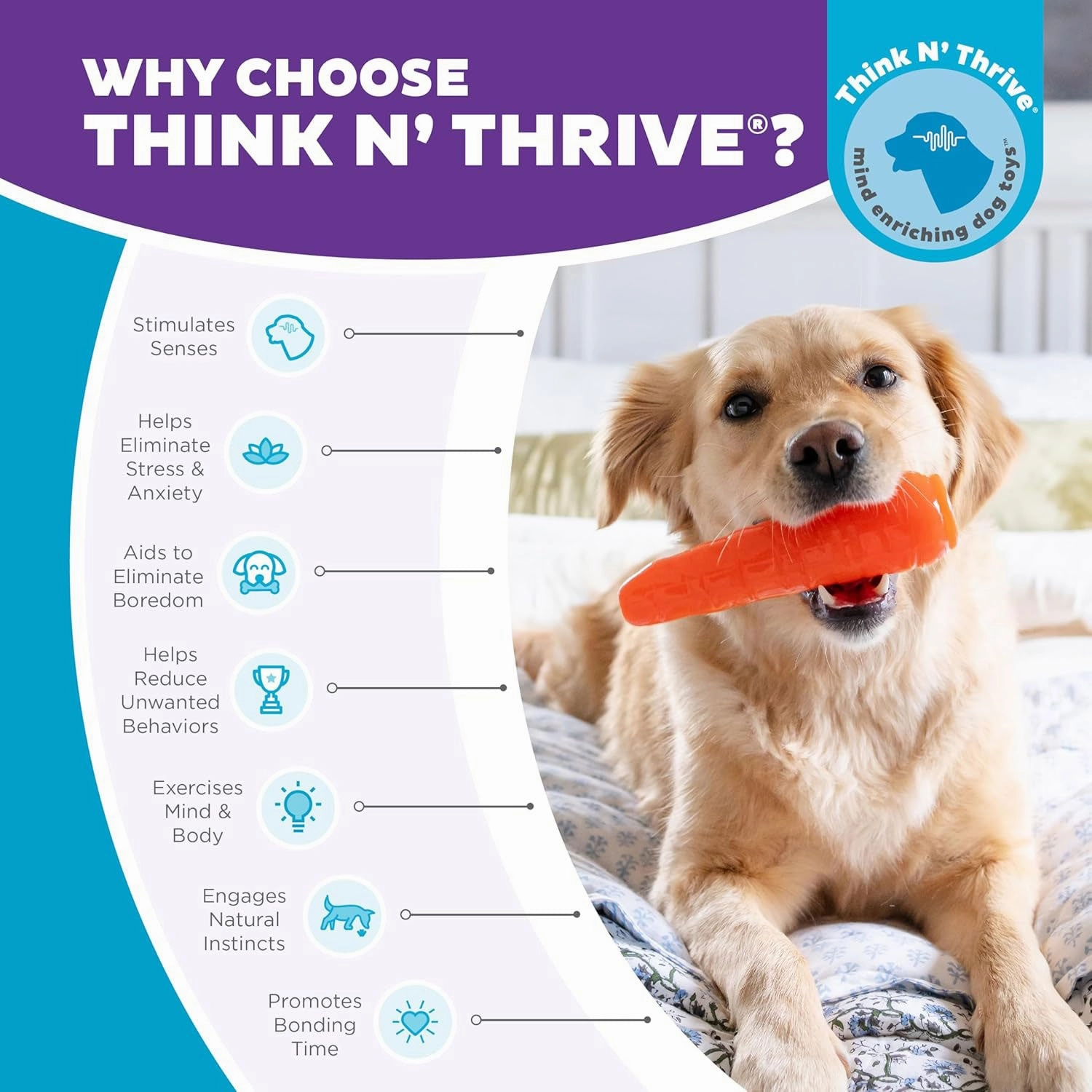 Outward Hound Orbee Tuff Carrot
