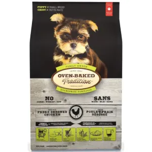 Oven-Baked Tradition Chicken Small Breed Puppy Dry Dog Food 5lb dog supplies dog food toys accessories dog bed
