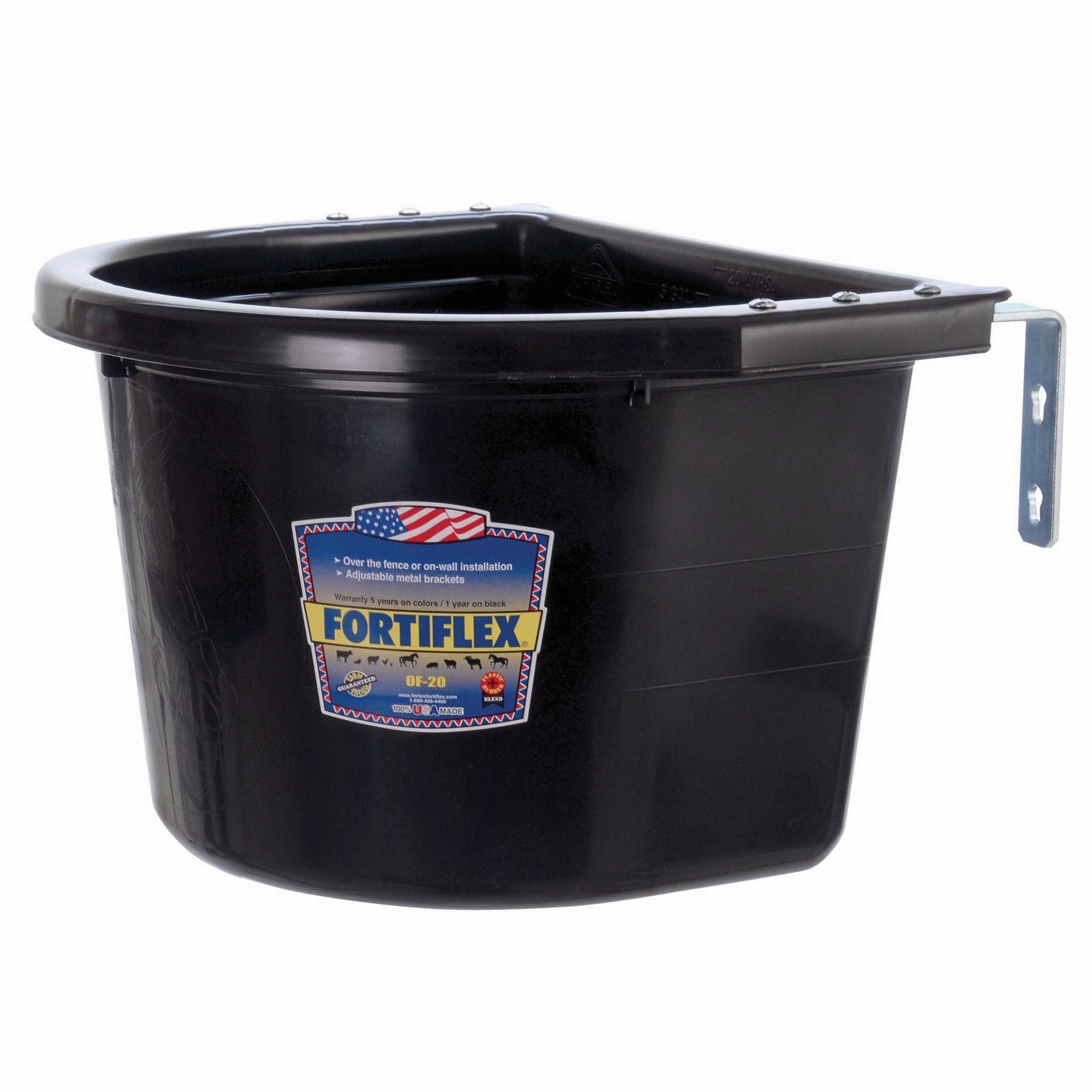 Over-The-Fence Bucket for Horse & Livestock Feeding, 5 Gallon chicken supplies backyard chicken coop accessories poultry food chicken vitamins
