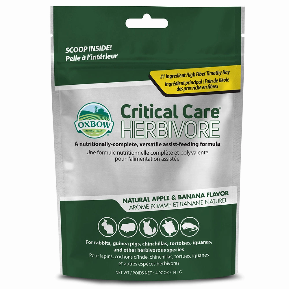 Oxbow Critical Care Apple Banana 141g cat vitamins cat digestive aid cat immune support cat joint supplement cat skin supplement