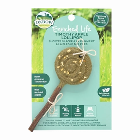 Oxbow Enriched Life Timothy Lollipop Apple puppy starter kit puppy crate puppy collar puppy pee pad puppy food