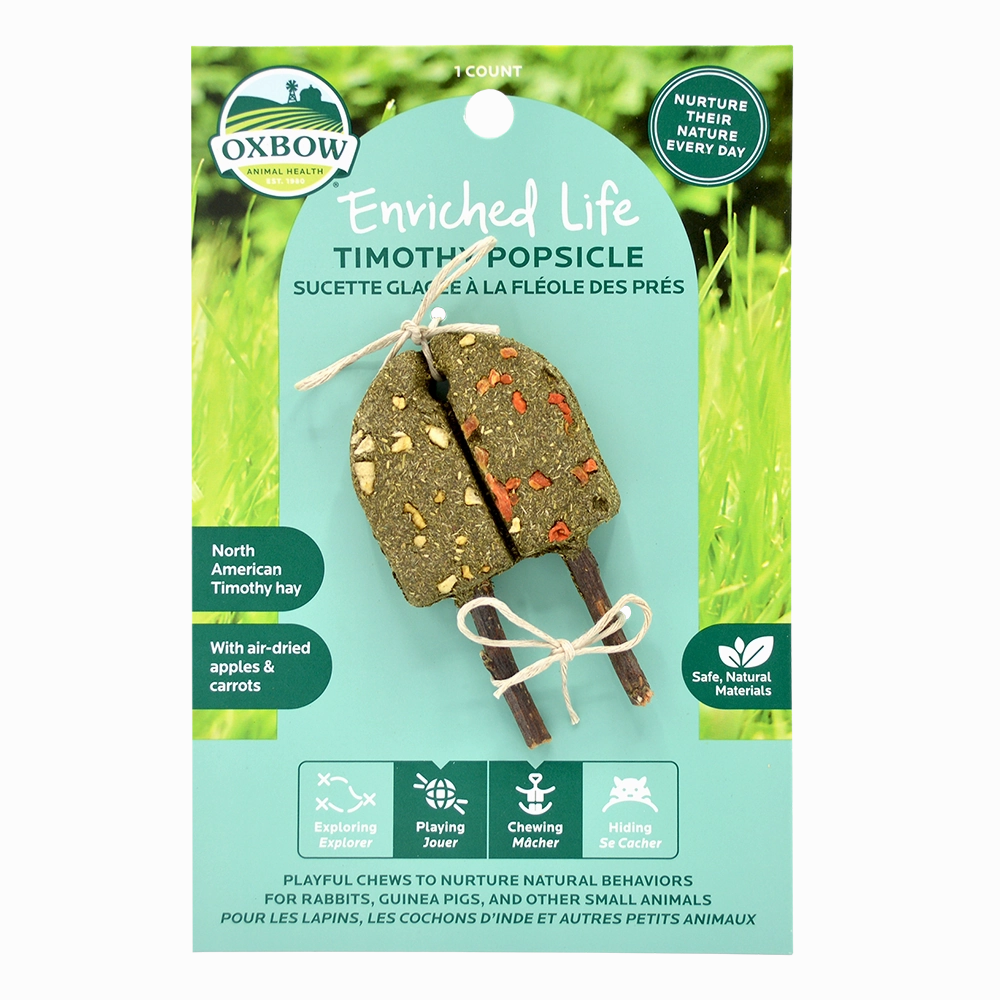 Oxbow Enriched Life Timothy Popsicle puppy starter kit puppy crate puppy collar puppy pee pad puppy food