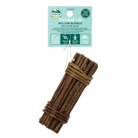 Oxbow Enriched Life Willow Bundle puppy starter kit puppy crate puppy collar puppy pee pad puppy food