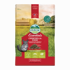 Oxbow Essentials Chinchilla Food 3lb puppy starter kit puppy crate puppy collar puppy pee pad puppy food