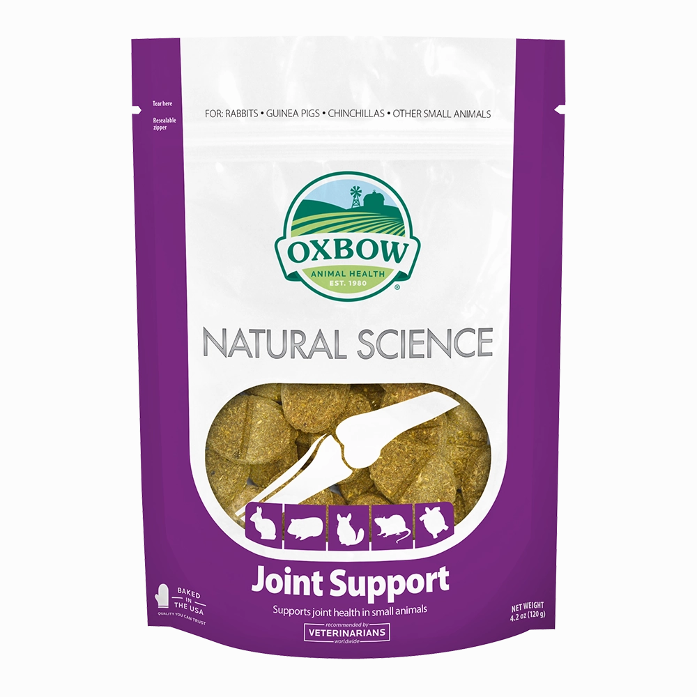 Oxbow Natural Science Joint Supplement 120g puppy starter kit puppy crate puppy collar puppy pee pad puppy food