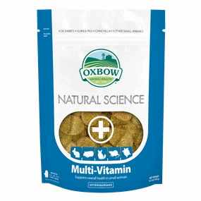 Oxbow Natural Science Multi Vitamin Supplement 120g puppy starter kit puppy crate puppy collar puppy pee pad puppy food