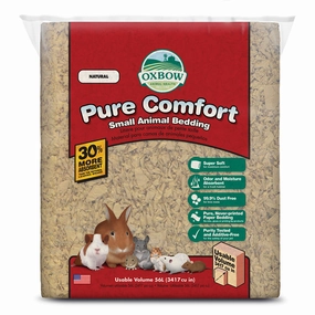Oxbow Pure Comfort Small Animal Bedding Natural 56L puppy starter kit puppy crate puppy collar puppy pee pad puppy food