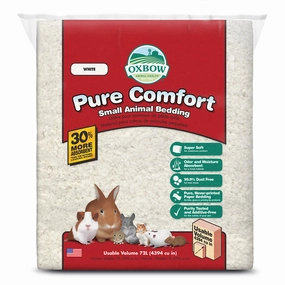 Oxbow Pure Comfort Small Animal Bedding White 72L puppy starter kit puppy crate puppy collar puppy pee pad puppy food