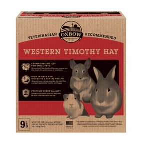 Oxbow Western Timothy Hay 9lb cat vitamins cat digestive aid cat immune support cat joint supplement cat skin supplement
