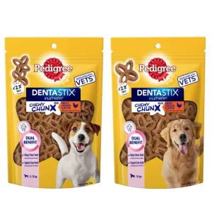 Pedigree Dentastix Chewy Chunx Smoky Chicken Dental Dog Treats 68g (Exp 15Dec25) fly trap horse fly spray poultry fly control fly repellent farm fly solution