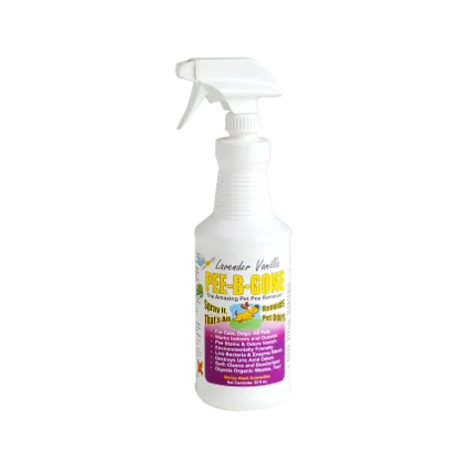 Pee-B-Gone Lavender Vanilla cat treats toys for cats cat hair remover cat cleaning supplies cat food bowl